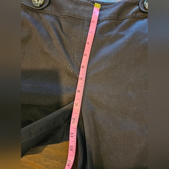 NWT TALBOTS CHOCOLATE BROWN STRETCH BOOT CUT PANTS SIZE 8 PETITE - Picture 13 of 14